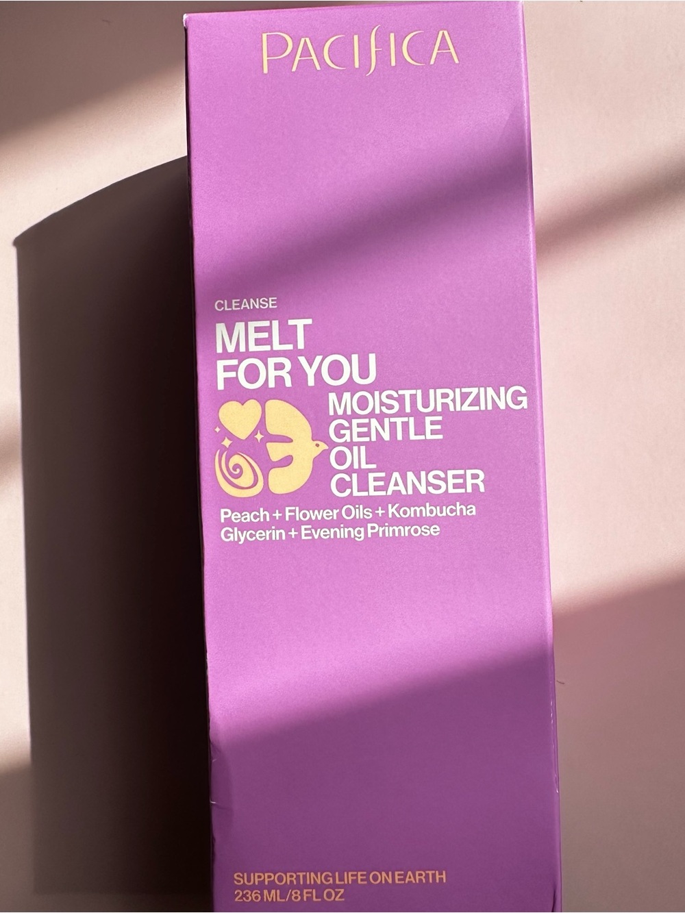 Pacifica Melt For You Moisturizing Gentle Oil Cleanser - Purple